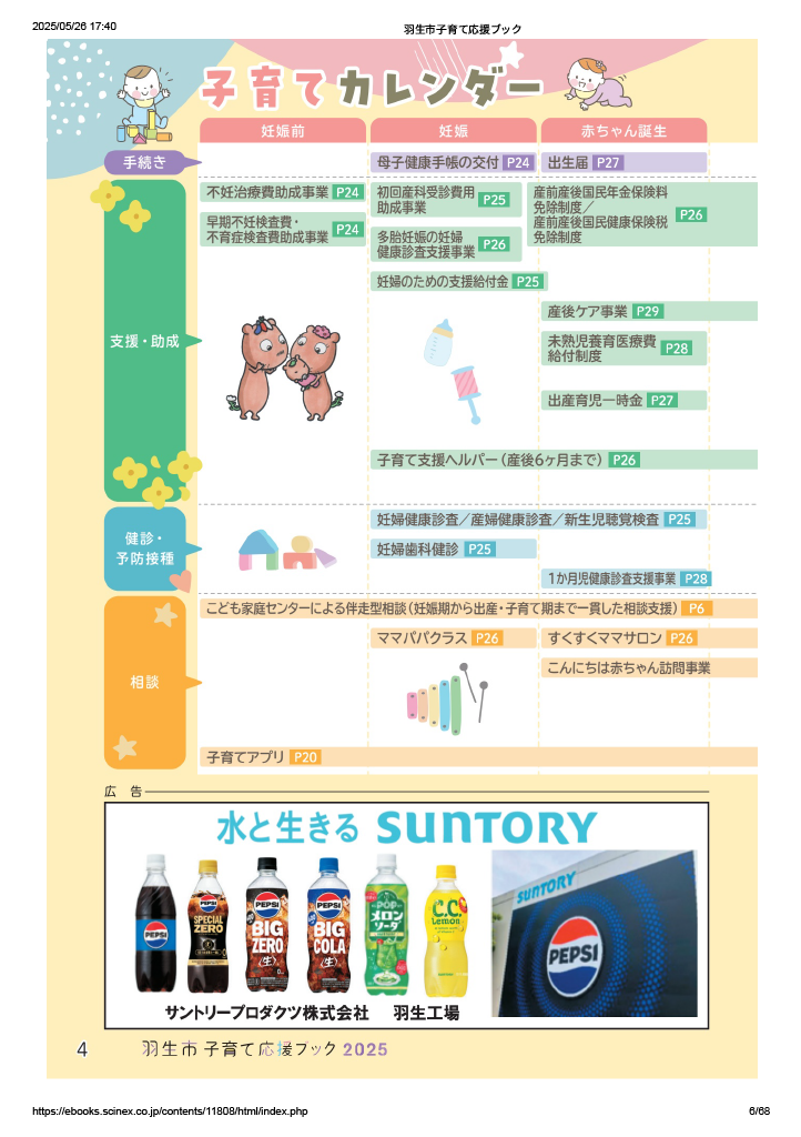 子育て応援ブック ページ5